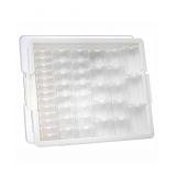 Elizabeth Ward 45-Piece Bead Organizer White