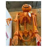 Pumpkin skeleton
