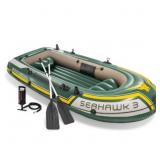 Intex Seahawk 3-Person Raft Boat Set w/ Oars
