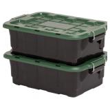 Homz (ONLY 1) 10-Gal Stackable Storage Bin