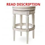 Pullman 31 in. White Oak Backless Bar Stool