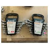 2 ct. 6-Piece SAE and MM Combination Wrench Sets