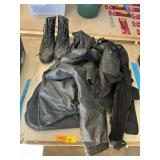 Dirt bike armor and boots size 12