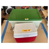 Insulated coolers