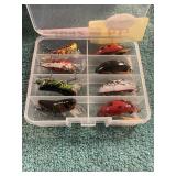 8pc Tackle Beatle+Grasshopper Lures