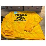 2XL Tie Dye Iowa Hawkeye Long Sleeve T