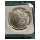 Uncirculated 1879 Morgan Silver Dollar