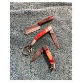 3ct Damascus Knives