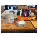 Binders, Folders, Thank You Cards, Etc