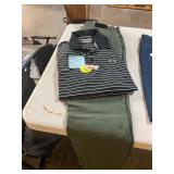 English Laundry 32x34 Pants, Size L Golf Polo