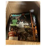 Box of Sports Illustrated Magazines