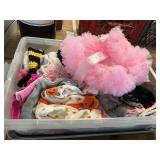 Tote of Newborn Girls Clothing