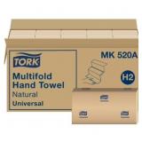 Tork Multifold Hand Towel Natural, 250/Pack