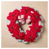 John Derian for Target 26" Poinsettia Wreath