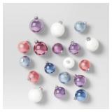 Wondershop 42pc Round Glass Ornaments Set