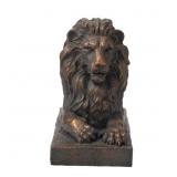 21.75 in. L MGO Lying Guardian Lion Statue