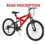 Dynacraft Gauntlet 24" Mountain Bike, Red