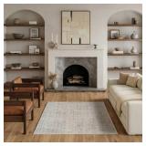 Nourison Summit Rug, Granite Gray, 5