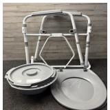 Medline Guardian G1-200LX1 Folding Toilet Chair