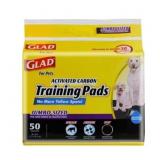 Glad Activated Carbon Training Dog Pads - 50ct