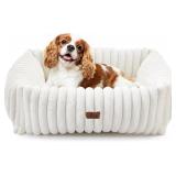 Washable Dog Bed for Small/Med Dogs 25x21x7