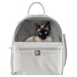 Friends Forever Cat Backpack, 25 lb Grey