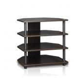 Furinno 3-Tier TV Stand Espresso 23" x 23"