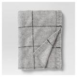 Windowpane Boule Throw Blanket - Threshold