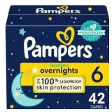 Pampers Swaddlers Overnights 42ct (Size 6)