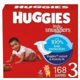 6ct Huggies Little Snugglers Diapers 28ct- Size 3