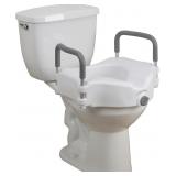 Drive Medical RTL12027RA Raised Toilet Seat
