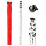 Survey Rod 14-Foot Aluminum Grade Rod - 10ths