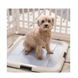 Pee Pads Square Pet Training Pad Holder, Gray