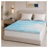 Full Novilla 2" Cooling Gel Memory Foam Topper