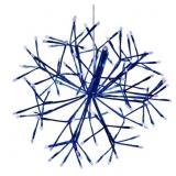 2ct Celebrations LED Blue Shimmer Sphere 16 in.