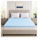 Twin/Twin XL 2" Gel Memory Foam Mattress Topper