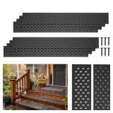 tonchean 8-Pack Aluminum Stair Treads