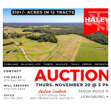 310+/- ACRES IN 12 TRACTS - JASON RIDGE RD