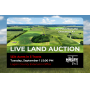 LIVE AUCTION - 123+/- ACRES IN 3 TRACTS 