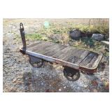 Heavy Steel Wheel Cart