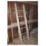 Antique Barn Loft Ladder