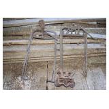 Hay Car And 2 Hay Forks