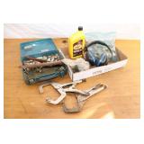 Sockets, Welding Clamps And Hearing Protection