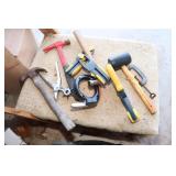 Tools - Hammers, Clamps, Tool Bag