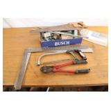 Bolt Cutters, Framing Squares, Saws