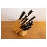 Kitchen Knife Block And Knives