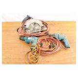 B&D Circular Saw And 2 Makita Drills