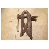 Antique Blacksmith Vice