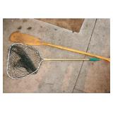 Canoe Paddle, Landing Net