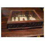 Antique Shotgun Shell Loader in Display Case